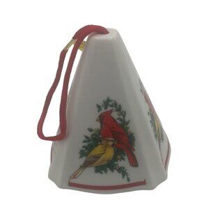 Jasco Ornament Fragrance Holder Bell Cardinal Goldfinch Bathroom Closet Holliday